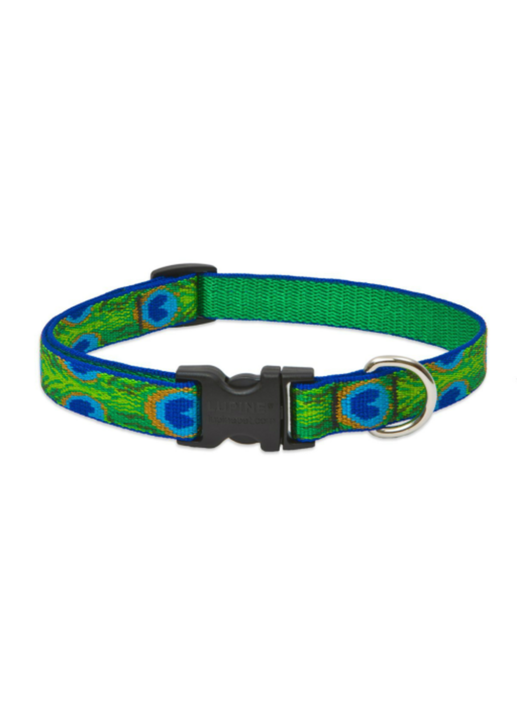 LupinePet LupinePet Dog Collar 3/4", 9-14" Tail Feathers
