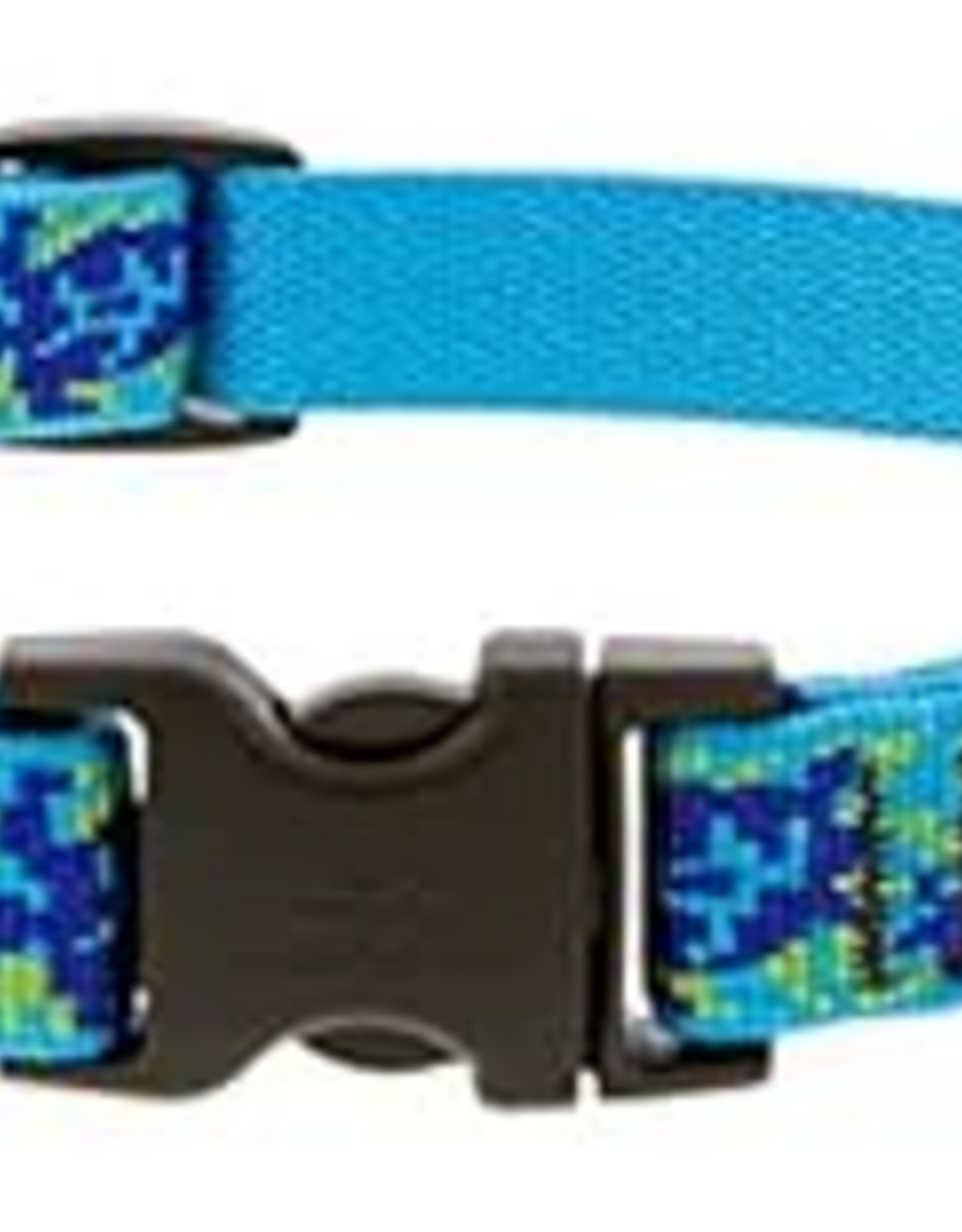 LupinePet LupinePet Originals 3/4" Turtle Reef 9-14" Adjustable Collar for Small Dogs