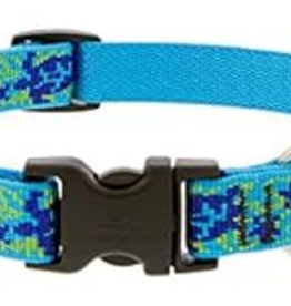 LupinePet LupinePet Dog Collar 3/4", 9-14" Turtle Reef