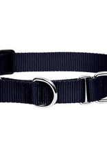 LupinePet Lupinepet Collar MARTINGALE 1' BLACK 15-22"