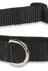 LupinePet LupinePet Basics 3/4" Black 14-20" Martingale Collar for Medium and Larger Dogs
