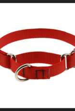 LupinePet Lupinepet Collar MARTINGALE 3/4" RED 14"-20"