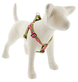 LupinePet LupinePet Dog Step-In Harness 1", 24-38" Petunias