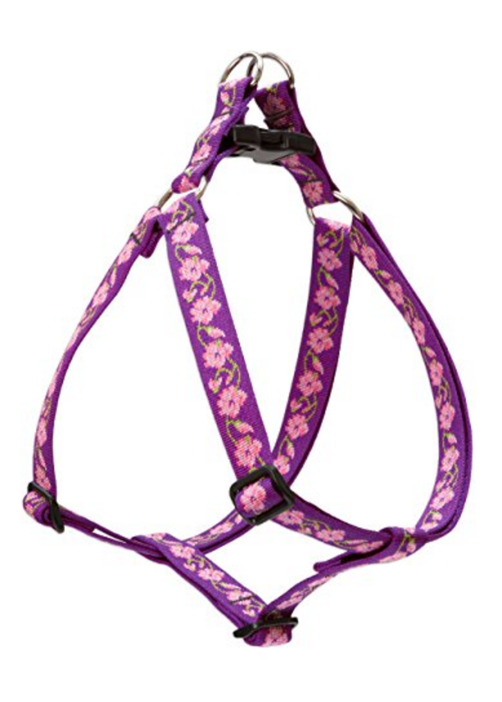 LupinePet LupinePet Dog Step-In Harness 1", 24-38" Rose Garden
