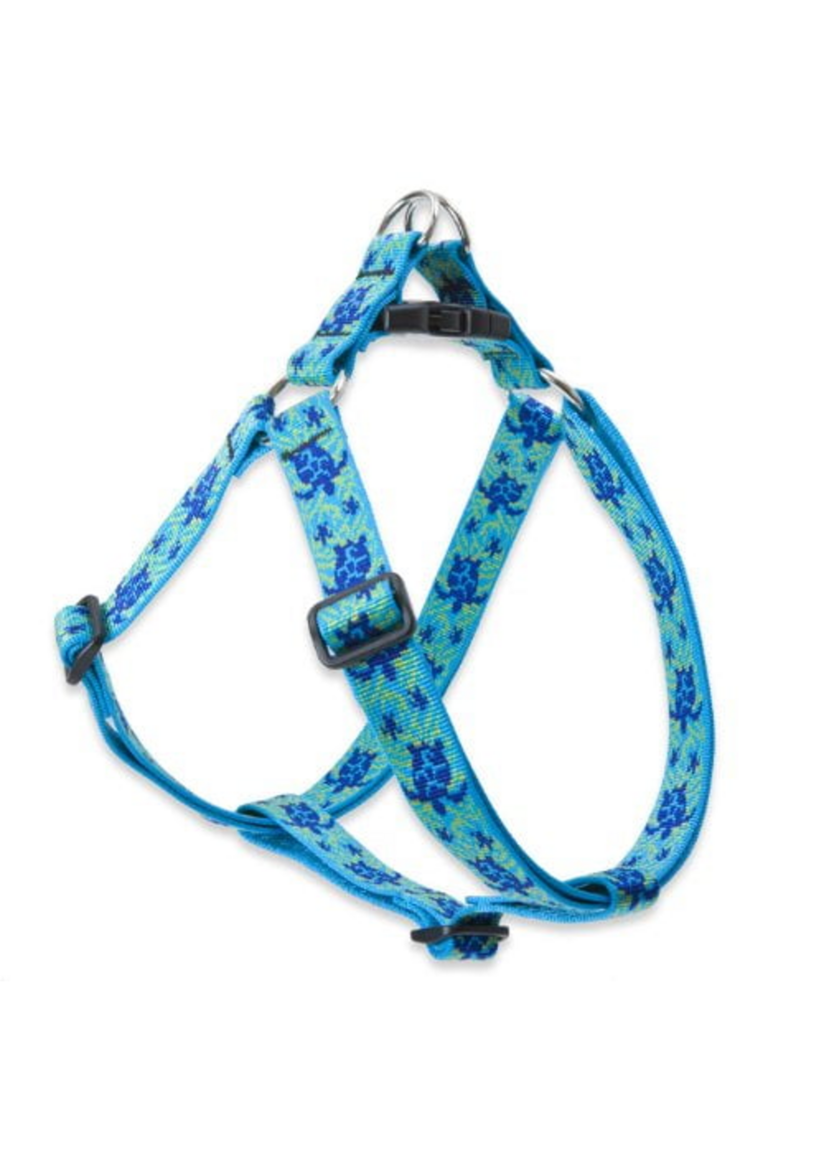 LupinePet LupinePet Dog Step-In Harness 1", 24-38" Turtle Reef