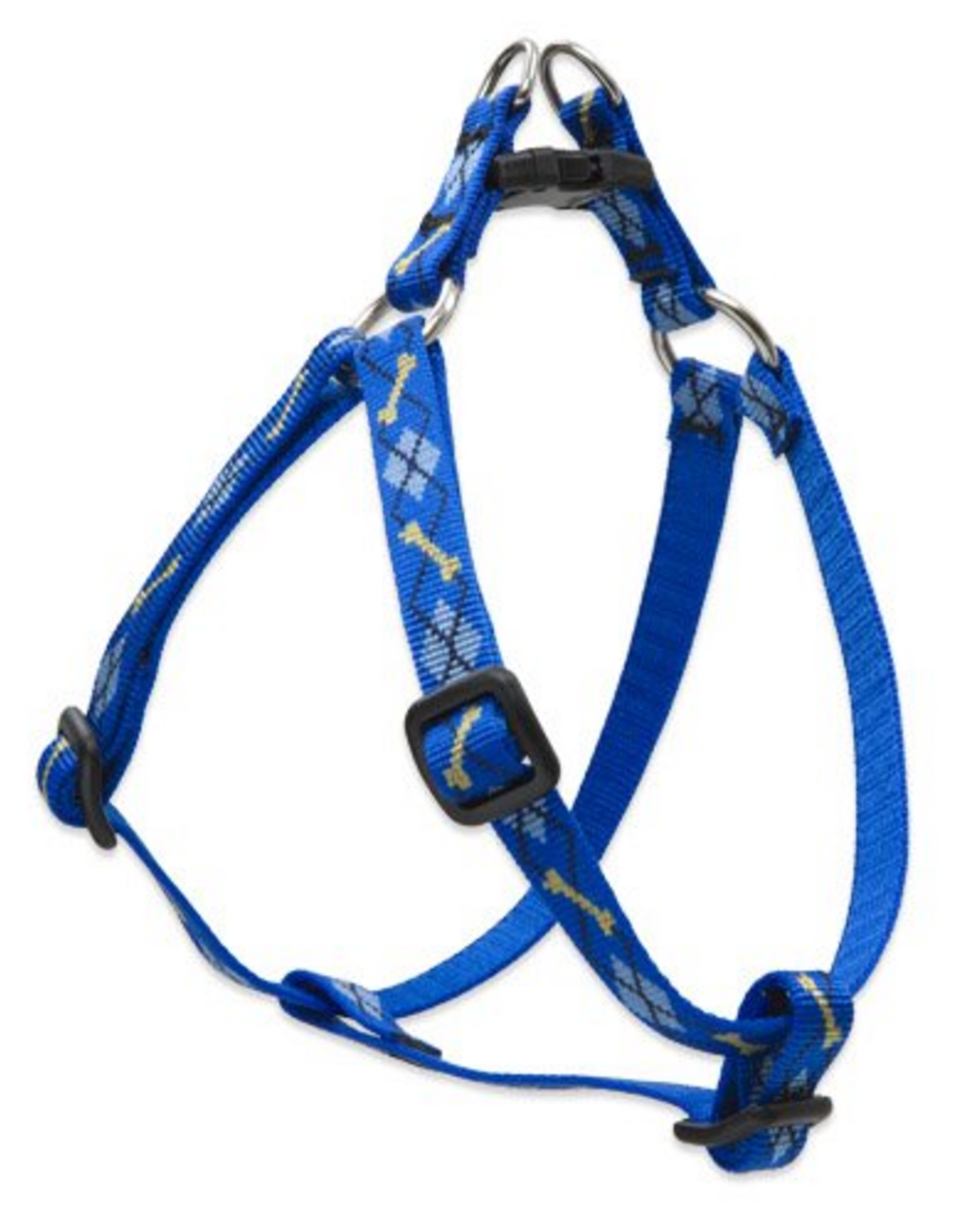 LupinePet LupinePet Originals 1/2" Dapper Dog 10-13" Step in Harness for Extra Small Dogs