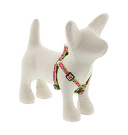 LupinePet LupinePet Dog Step-In Harness 1/2", 10-13" Petunias