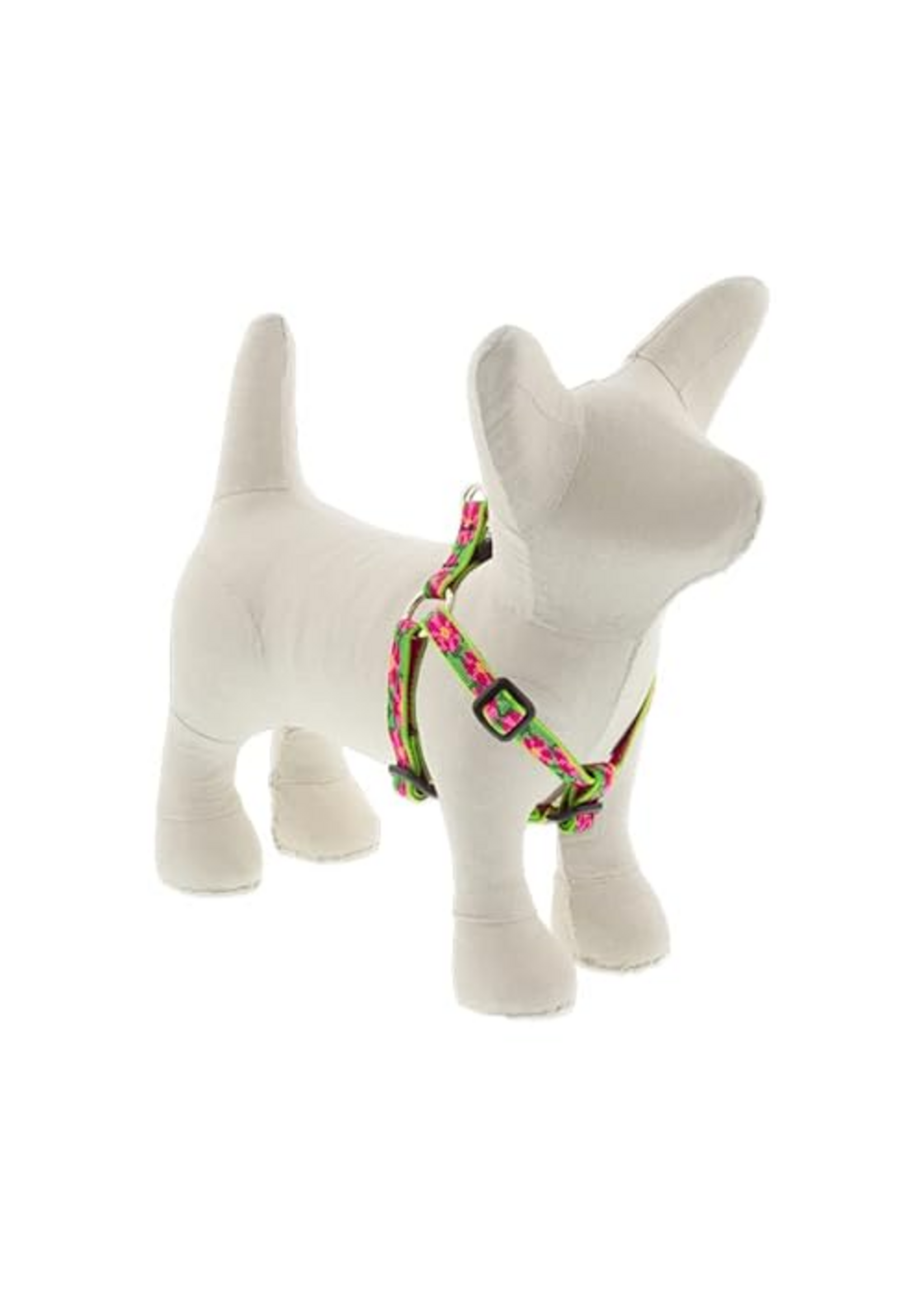 LupinePet LupinePet Dog Step-In Harness 1/2", 10-13" Petunias