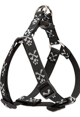 LupinePet LupinePet 3/4-Inch Bling Bonz 20-30-Inch Step-In Harness for Medium Dogs