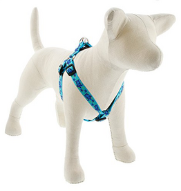 LupinePet LupinePet Dog Step-In Harness 3/4", 15-21" Turtle Reef