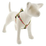LupinePet LupinePet Dog Step-In Harness 3/4", 15-21" Petunias