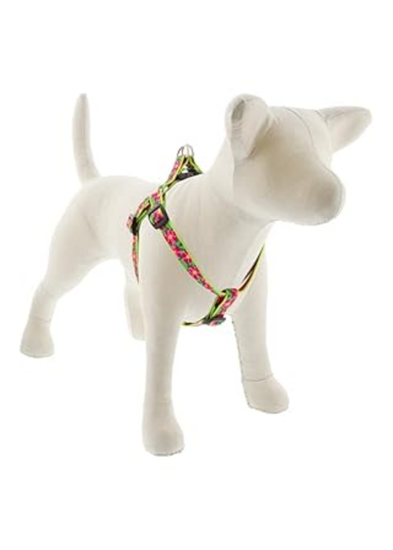LupinePet LupinePet Dog Step-In Harness 3/4", 15-21" Petunias