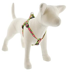 LupinePet LupinePet Dog Step-In Harness 3/4", 15-21" Petunias