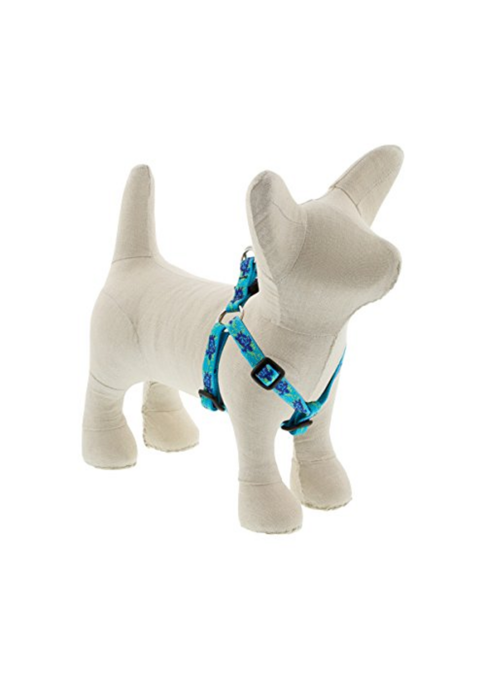 LupinePet LupinePet Dog Step-In Harness 1/2", 12-18" Turtle Reef
