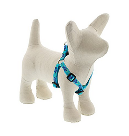 LupinePet LupinePet Dog Step-In Harness 1/2", 12-18" Turtle Reef