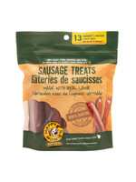 Happy Howie's Lamb Sausage Dog Treats 4" - Baker's Dozen - 8 oz