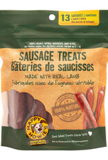 Happy Howie's Lamb Sausage Dog Treats 4" - Baker's Dozen - 8 oz