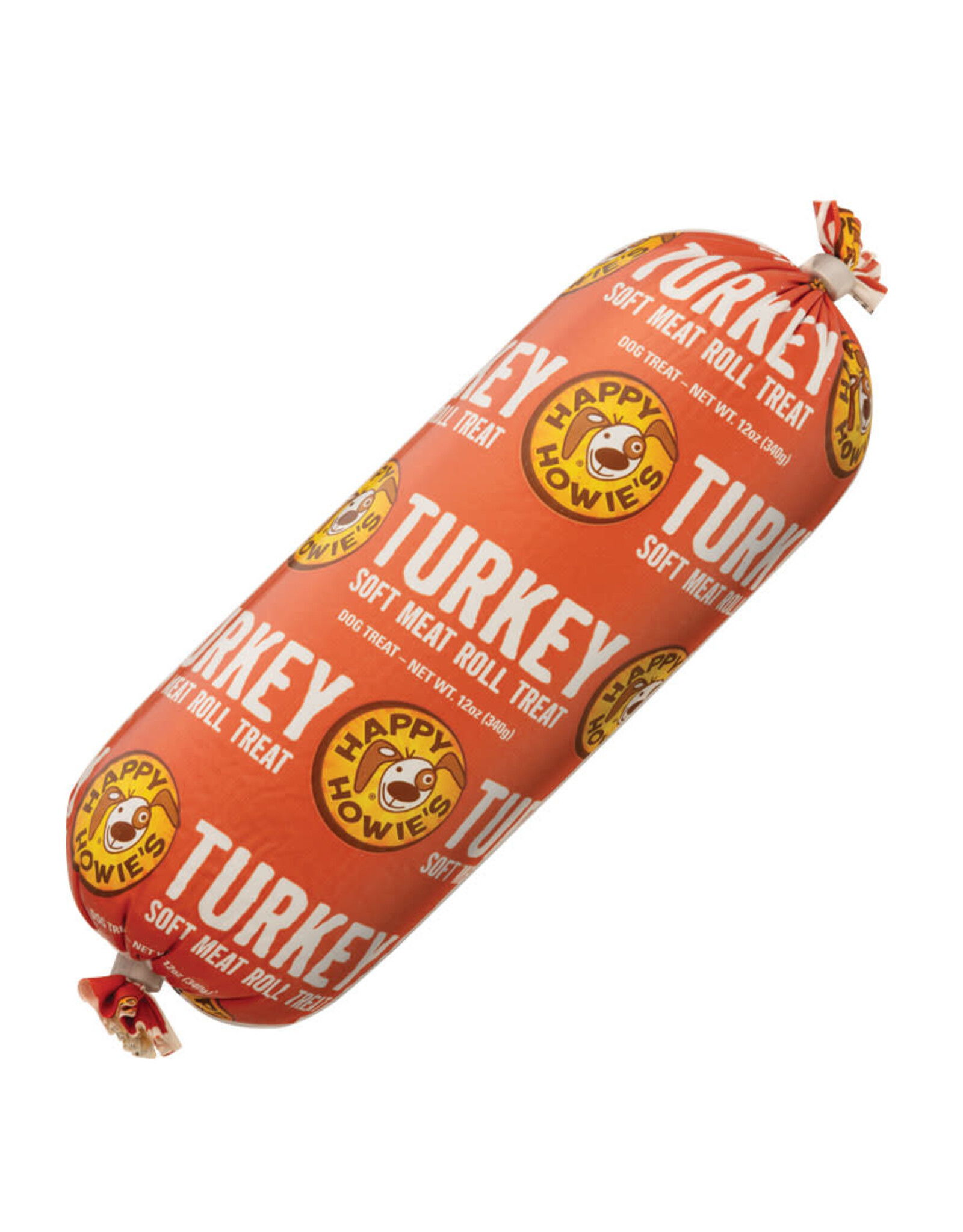 Happy Howie's Soft Turkey Meat Roll Dog Treat - 12 oz