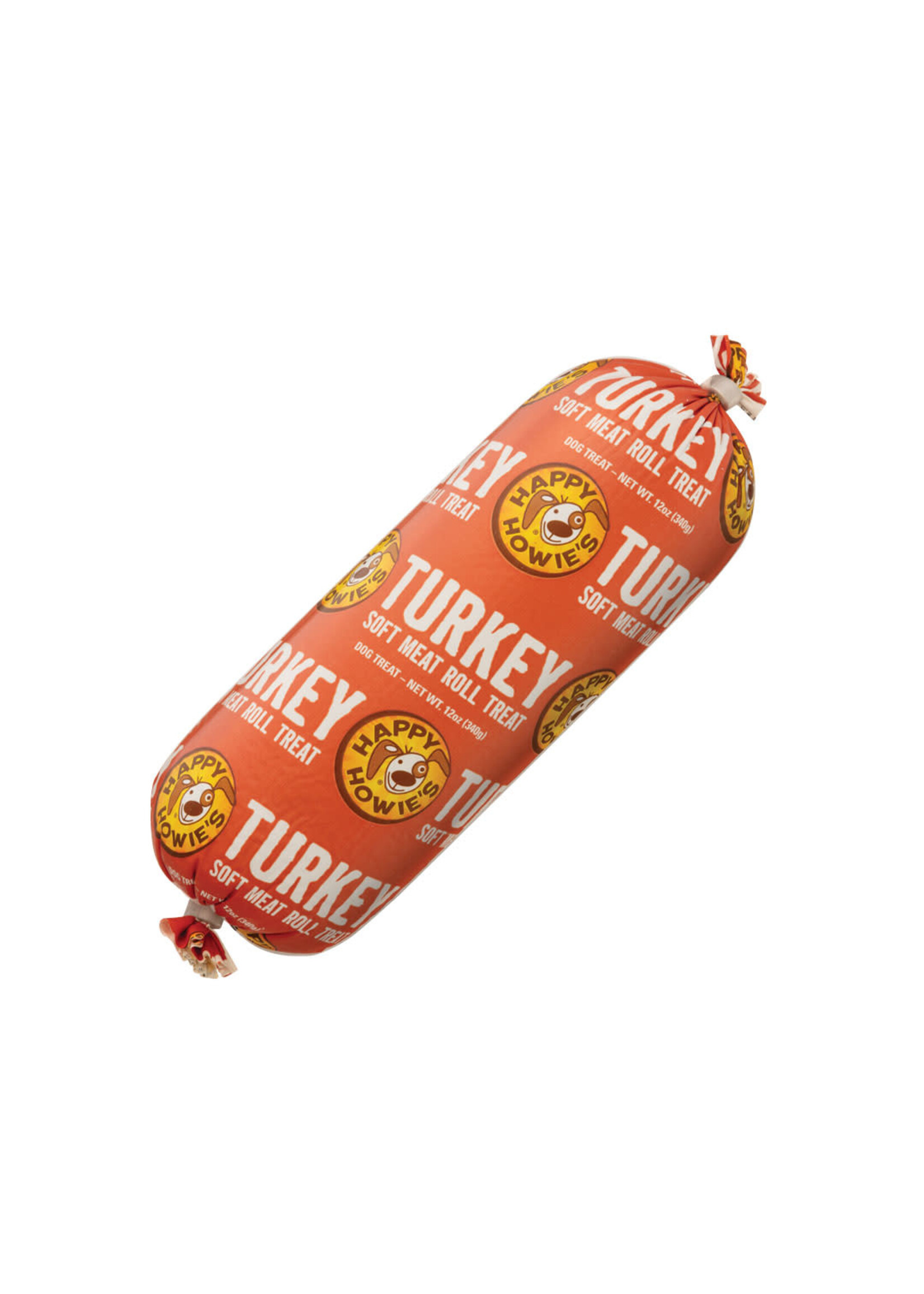 Happy Howie's Soft Turkey Meat Roll Dog Treat - 12 oz
