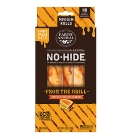 Earth Animal Earth Animal Dog No-Hide Grilled Cheese Medium Rolls - 3 piece Value Pack