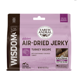 Earth Animal Earth Animal Dog Wisdom Air-Dried Jerky Turkey - 4 oz