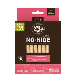 Earth Animal Earth Animal Dog No-Hide Salmon Stix - 20 piece Value Pack