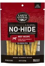 Earth Animal Earth Animal Dog No-Hide Beef Stix - 10 Pack