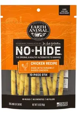 Earth Animal Earth Animal Dog No-Hide Chicken Stix - 10 Pack