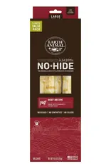 Earth Animal Earth Animal Dog No-Hide Beef Large Rolls - 3 piece Value Pack