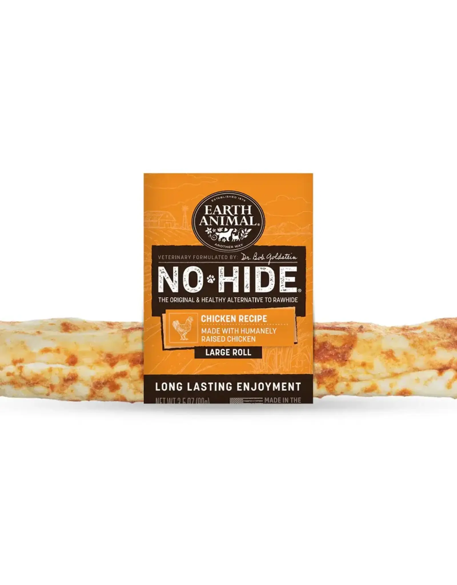 Earth Animal Earth Animal Dog No-Hide Chicken Large Roll