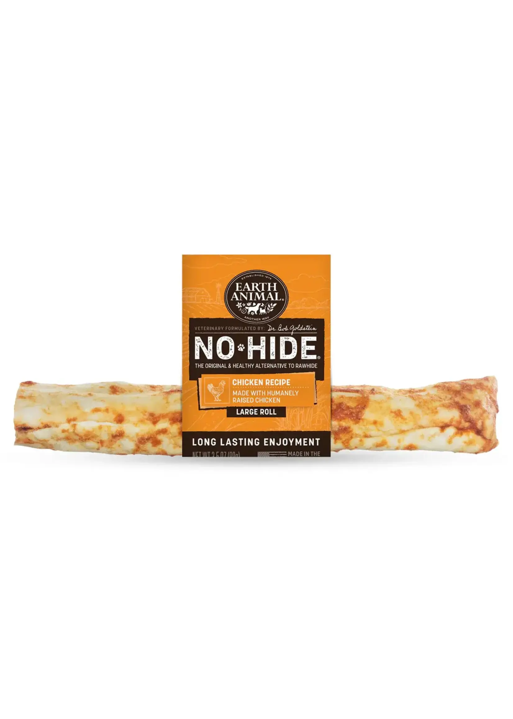 Earth Animal Earth Animal Dog No-Hide Chicken Large Roll