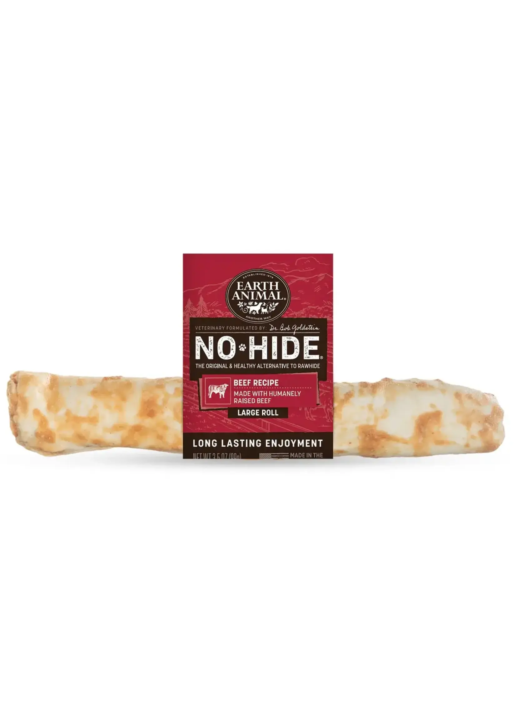 Earth Animal Earth Animal Dog No-Hide Beef Large Roll