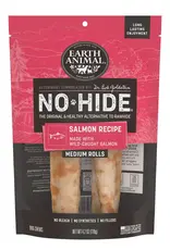 Earth Animal Earth Animal Dog No-Hide Salmon Medium Rolls - 2 Pack