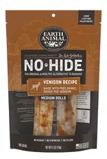 Earth Animal Earth Animal Dog No-Hide Venison Medium Rolls - 2 Pack