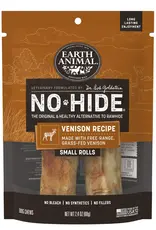 Earth Animal Earth Animal Dog No-Hide Venison Small Rolls - 2 Pack