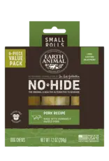 Earth Animal Earth Animal Dog No-Hide Pork Small Rolls - 6 piece Value Pack