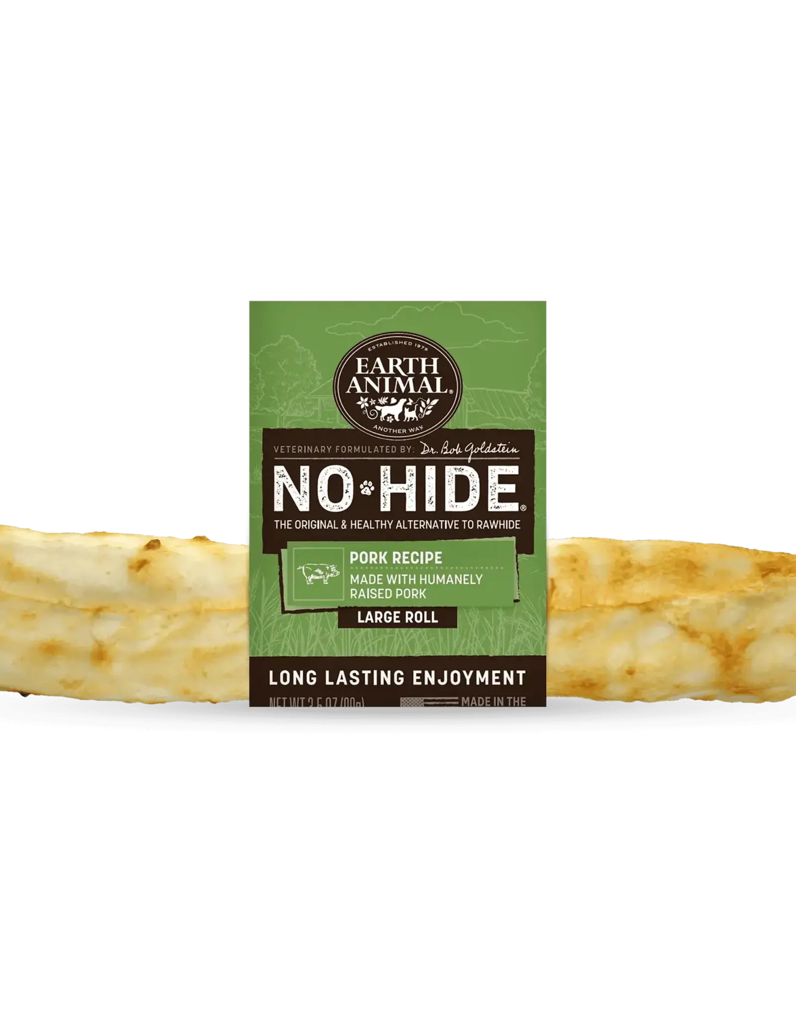 Earth Animal Earth Animal Dog No-Hide Pork Large Roll