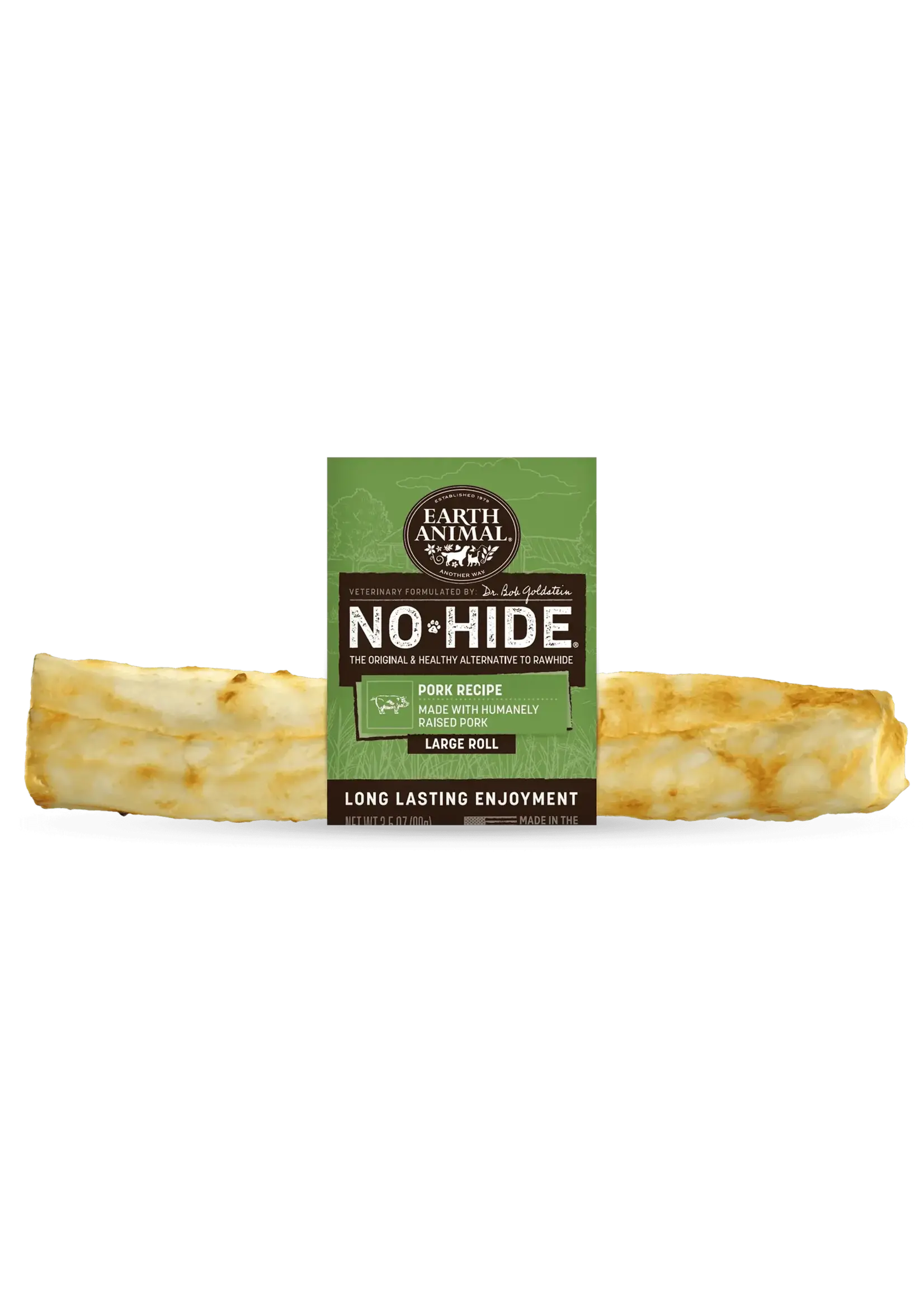 Earth Animal Earth Animal Dog No-Hide Pork Large Roll