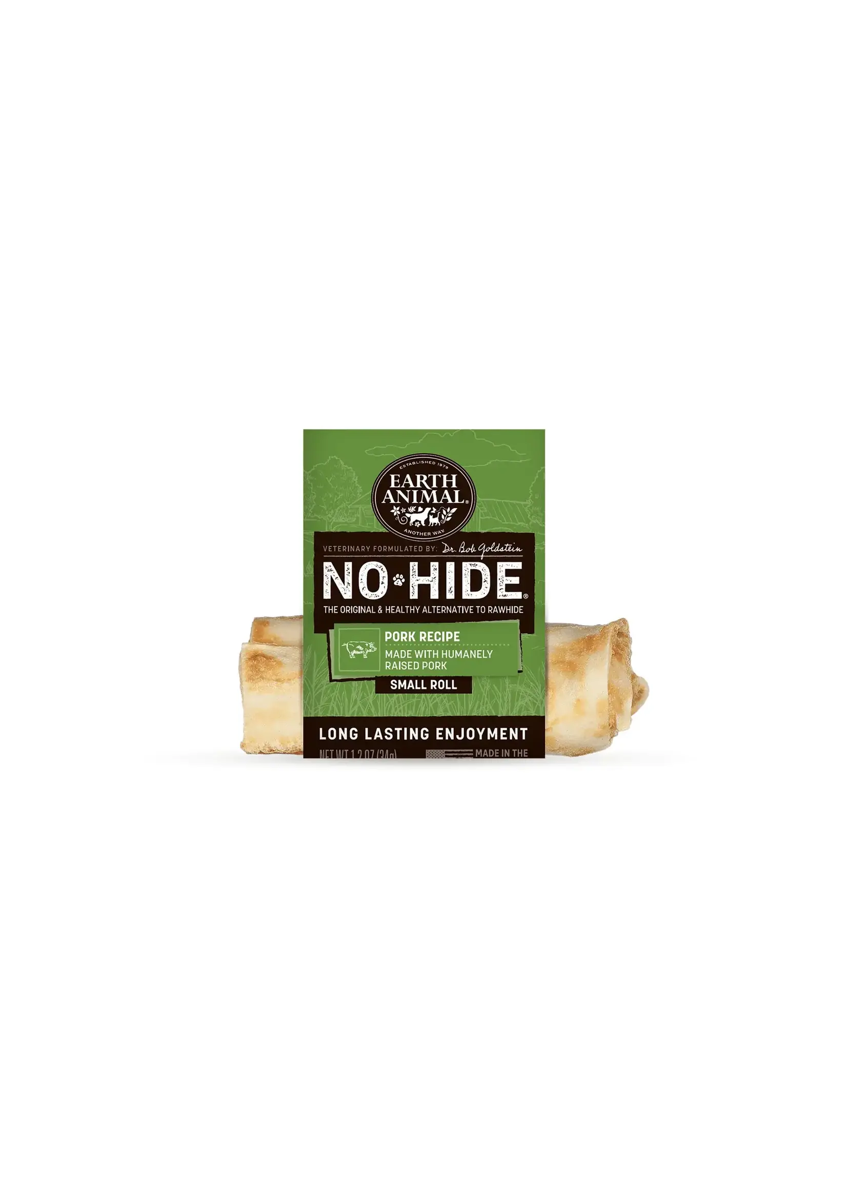 Earth Animal Earth Animal Dog No-Hide Pork Small Roll