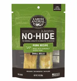 Earth Animal Earth Animal Dog No-Hide Pork Small Rolls - 2 Pack