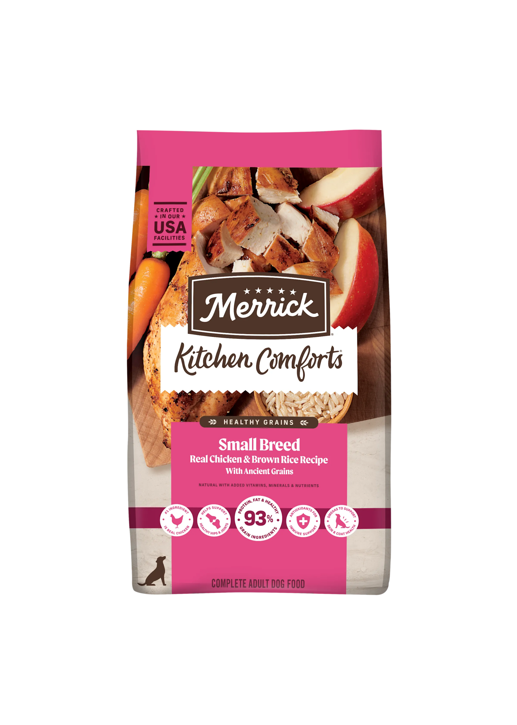 Merrick Merrick Kitchen Comforts Dry Dog Food - Small Breed Chicken & Brown Rice - 12 lb