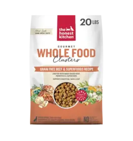 The Honest Kitchen The Honest Kitchen Grain Free Beef Whole Food Clusters for Dogs - 20 lb