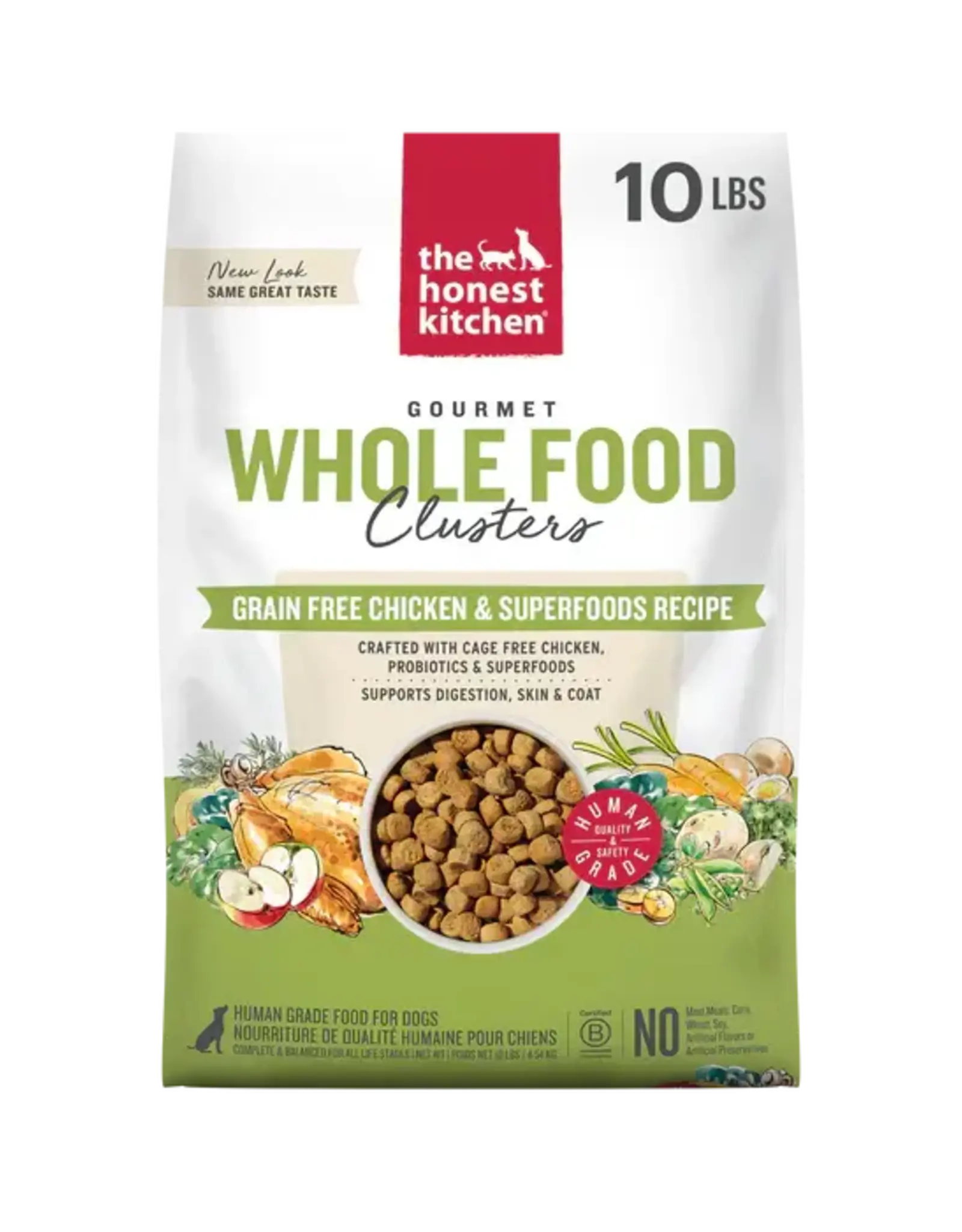 The Honest Kitchen The Honest Kitchen Grain Free Chicken Whole Food Clusters for Dogs - 10 lb