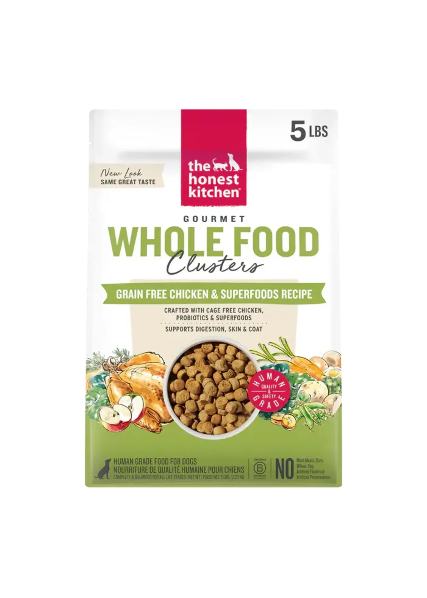 The Honest Kitchen The Honest Kitchen Grain Free Chicken Whole Food Clusters for Dogs - 5 lb