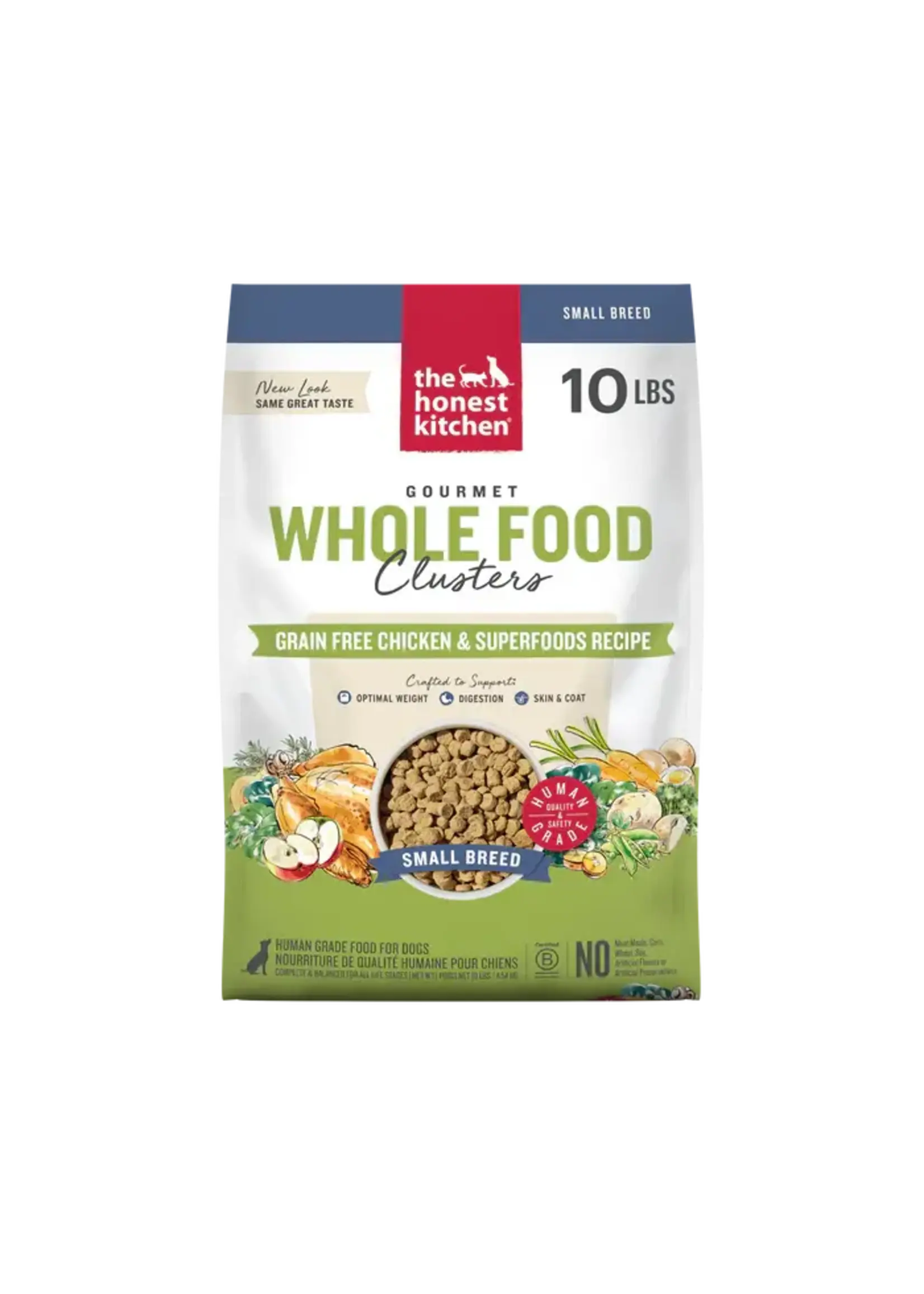 The Honest Kitchen The Honest Kitchen Grain Free Chicken Whole Food Clusters for Small Breed Dogs - 10 lb