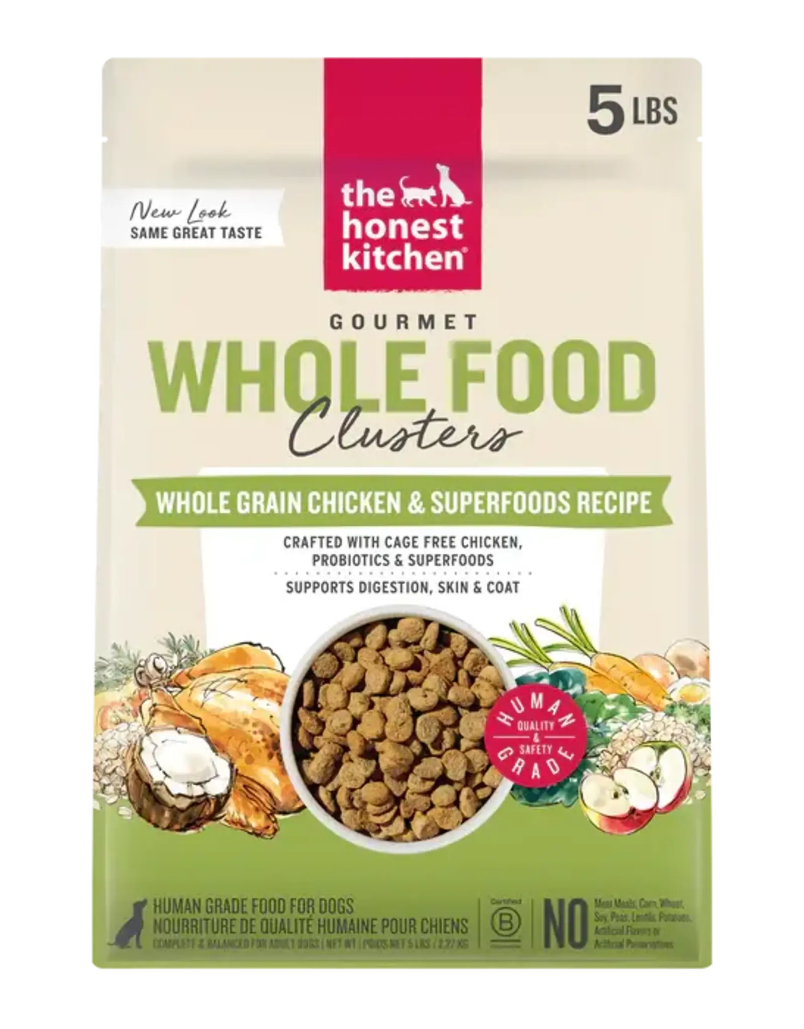 The Honest Kitchen The Honest Kitchen Whole Grain Chicken Whole Food Clusters for Dogs - 5 lb
