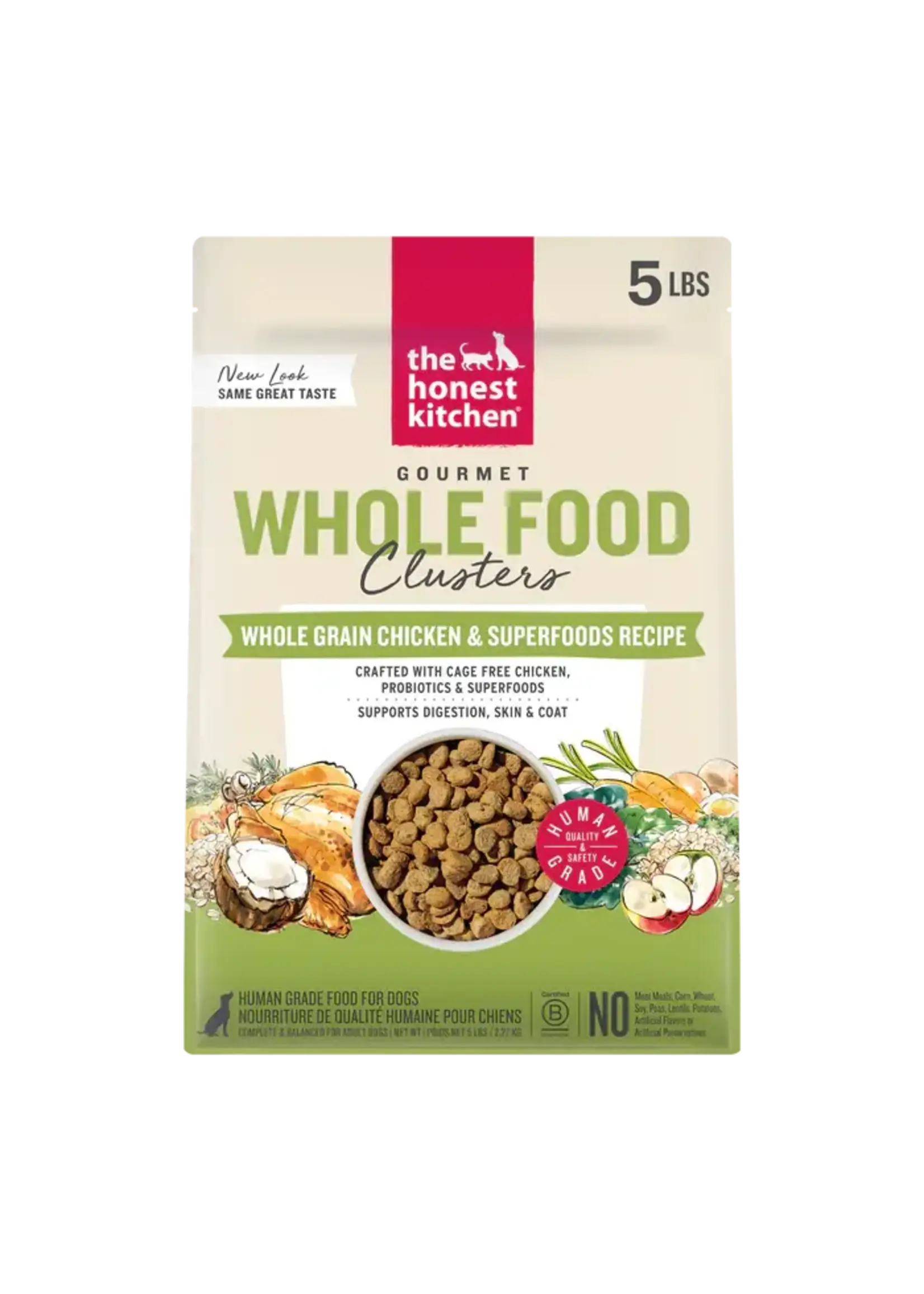 The Honest Kitchen The Honest Kitchen Whole Grain Chicken Whole Food Clusters for Dogs - 5 lb