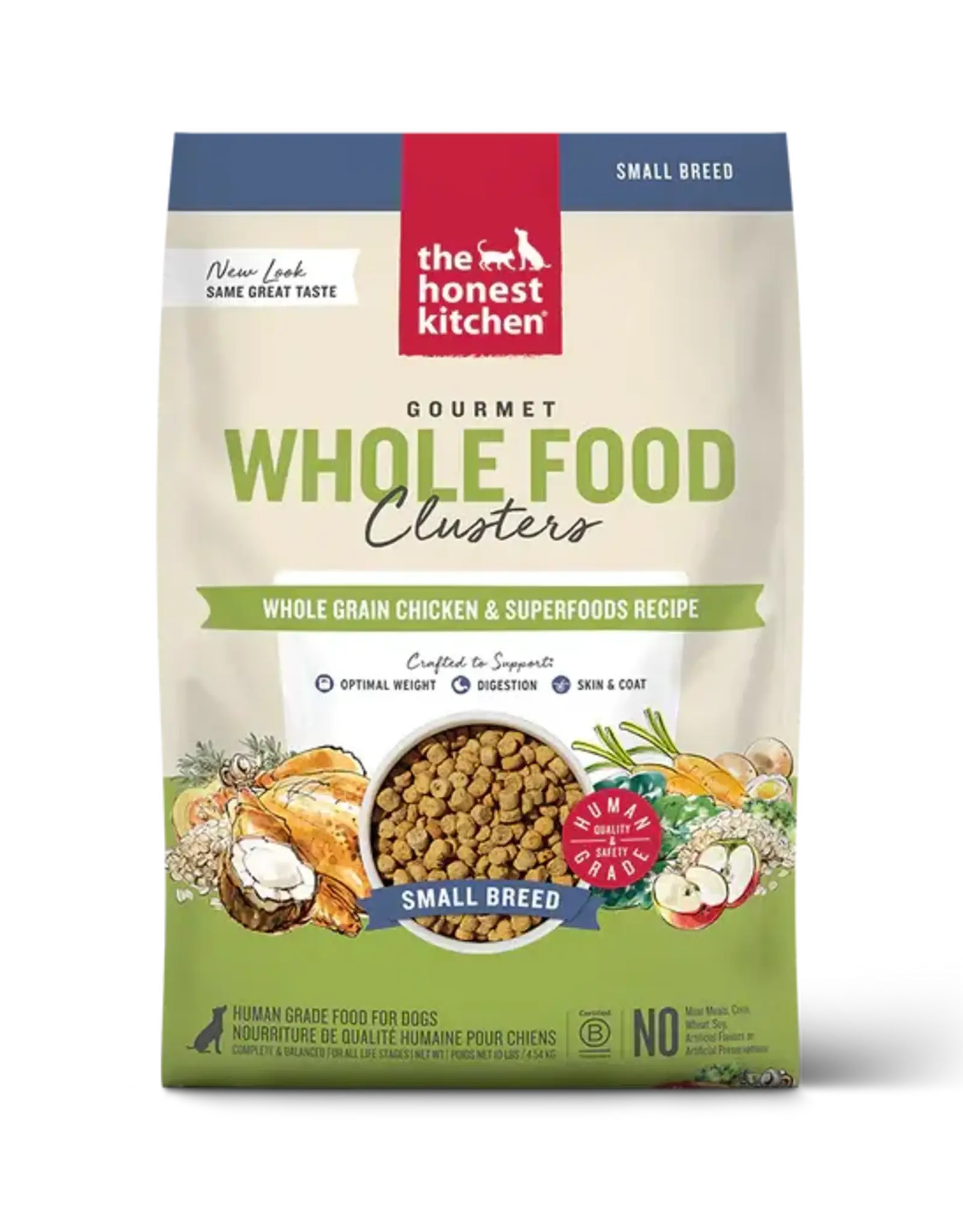 The Honest Kitchen The Honest Kitchen Whole Grain Chicken Whole Food Clusters for Small Breed Dogs - 4 lb