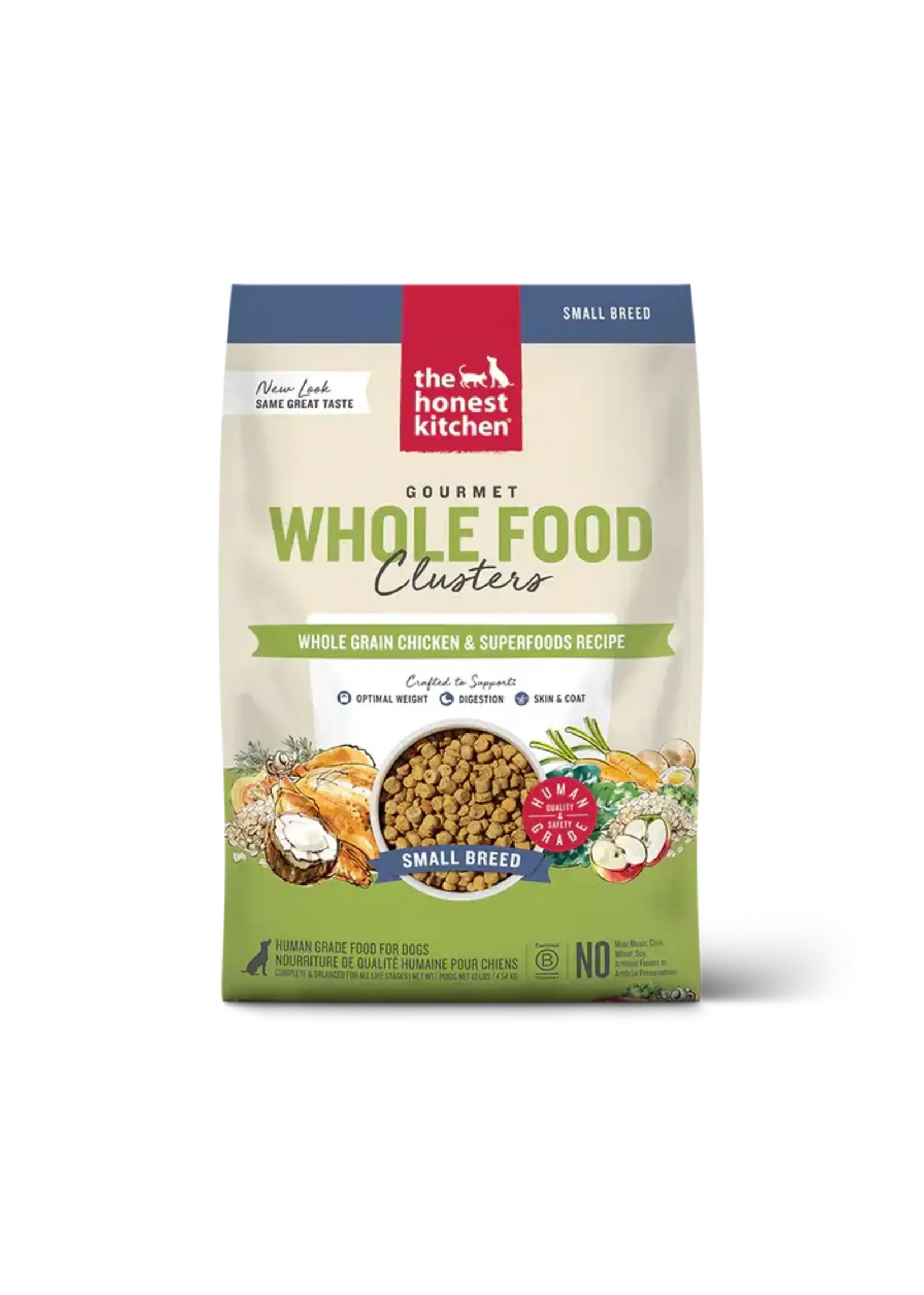 The Honest Kitchen The Honest Kitchen Whole Grain Chicken Whole Food Clusters for Small Breed Dogs - 4 lb