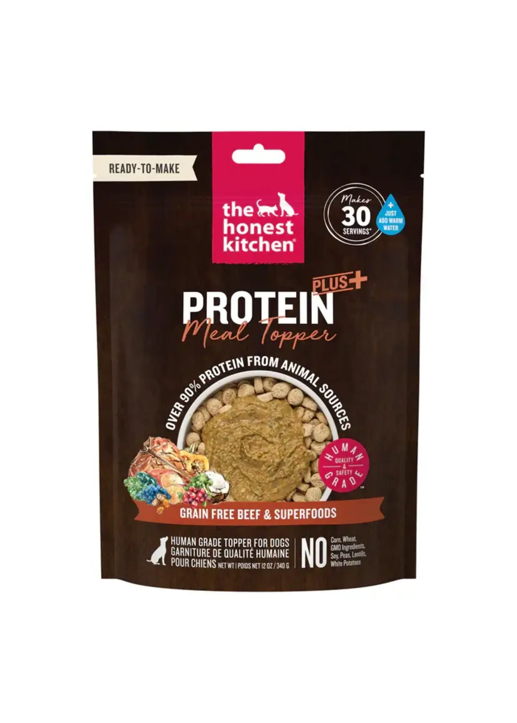 The Honest Kitchen The Honest Kitchen Protein Plus+ Meal Topper Grain Free Beef - 12 oz
